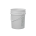 5 Gallon Natural Plastic Round Open Head Pail w/Metal Bail, FDA Approved