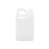 64 OZ NATURAL HDPE F-STYLE BOTTLE 38MM NECK DEMA INSERT