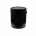 1 Gallon Black PP Can w/Ears & TruSnap, w/Bail & Plug