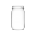 8 oz Clear Glass Economy Jar 58mm Neck